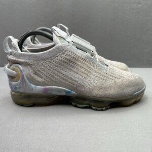 Womens Size 7.5 Nike Air VaporMax 2020‎ Flyknit Shoes Summit White Running